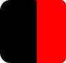 Negro/rojo
