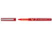Pilot Hi-Tecpoint V7 - Bolígrafo - rojo - 0.7 mm - medio