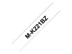 Brother M-K221BZ - cinta de etiqueta - 1 cinta(s) - rollo (0,9 cm x 8 m)