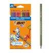 BIC KiDS Evolution Stripes - Lápiz de color - colores surtidos - 3.2 mm (paquete de 12)