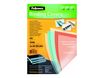 Fellowes Superclear PVC - 100 uds. - tapa de encuadernación de PVC