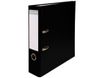 Exacompta - Archivaor de anillas - ancho de la espina: 80 mm - para A4, A4 Maxi - capacidad: 600 hojas - negro