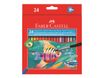 Faber-Castell - Juego de pincel y pinturas de colores - acuarela (paquete de 24)