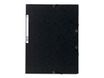 Exacompta Nature Future - Carpeta de 3 solapas - para A4 - capacidad: 250 hojas - negro moteado