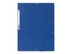 Exacompta Nature Future - Carpeta de 3 solapas - para A4 - capacidad: 250 hojas - azul moteado