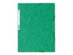 Exacompta Nature Future - Carpeta de 3 solapas - para A4 - capacidad: 250 hojas - verde moteado