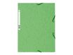 Exacompta Nature Future - Carpeta de 3 solapas - para A4 - capacidad: 250 hojas - verde claro moteado