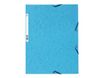 Exacompta Nature Future - Carpeta de 3 solapas - para A4 - capacidad: 250 hojas - turquesa moteado