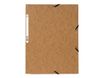 Exacompta Nature Future - Carpeta de 3 solapas - para A4 - capacidad: 250 hojas - mottled havana