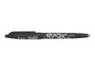Pilot FriXion Ball - Bolígrafo - no permanente - negro - tinta de gel - 0.7 mm - fino - con borrador
