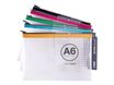 APLI - Bolsa accessories - A6 - con espuma EVA - negro, azul, amarillo, rojo, verde, transparente 
