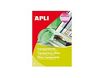 APLI PAPER - Autoadhesivo - transparente - A4 (210 x 297 mm) 10 uds. película