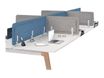 Burocean - Desk acoustic panel - blue heather