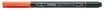 Lyra Aqua Brush Duo - brush pen and fibre-tip pen combo - dark orange