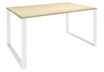 Burocean Urban - Mesa - rectangular - arce - blanco base