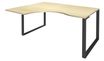 Burocean Urban - Escritorio - acodado a la izquierda - arce - carbón base