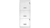 Pierre Henry Soho Maxi - Armario de relleno vertical - 3 cajones - acero - blanco