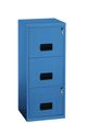 Maxi archivador 3 cajones carpetas colgantes azul remoto