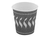 ISAP - Taza - Tamaño 6 cm diameter - Altura 6 cm - 12 cl - desechable - gris (paquete de 50)