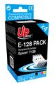 UPrint E-128 - Paquete de 4 - negro, amarillo, cián, magenta - compatible - cartucho de tinta - para Epson Stylus SX130, SX230, SX235, SX430, SX435, SX438, SX440, SX445; Stylus Office BX305