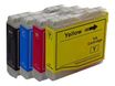 SWITCH - Paquete de 4 - negro, amarillo, cián, magenta - compatible - cartucho de tinta - para Brother DCP-J125, DCP-J140, DCP-J315, DCP-J515, MFC-J220, MFC-J265, MFC-J410, MFC-J415