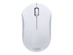 T'nB RUBBY - Ratón - óptico - inalámbrico - 2.4 GHz - receptor inalámbrico USB - blanco, plata