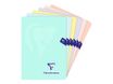 Clairefontaine MIMESYS Pastel - Quilted notebook - grapado - A5 - 48 hojas / 96 páginas - cuadriculado - disponible en diferentes colores - polipropileno (PP)