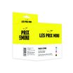 LES PRIX MINI - Cartucho compatible Epson 603 Estrella de Mar - Paquete de 4 - negro, amarillo, cian, magenta 
