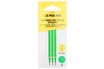 Les Prix Mini - Pack de 3 recargas para bolígrafo gel borrable - verde