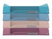 Exacompta Skandi - Bandeja carta - para A4 Plus - capacidad: 500 hojas - azul pacífico, frost blue, carne, old pink (paquete de 4)