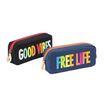 PORTATODO VIQUEL RAINBOW VIBES SURTIDO NEGRO/AZUL 21X9X5CM