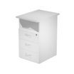Artarredi Presto - Pedestal - 3 cajones - melamina - gris