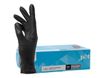Jet - Guantes - desechable - tamaño: 9 - goma de nitrilo - negro (paquete de 100)