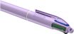 BIC 4 COLORES - Bolígrafo 4 colores - 1 mm - pastel violeta