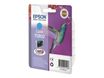 Epson T0802 - 7.4 ml - cián - original - blíster - cartucho de tinta - para Stylus Photo P50, PX650, PX660, PX700, PX710, PX720, PX730, PX800, PX810, PX820, PX830