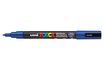 POSCA PC-3M - Marcador - permanente - azul - tinta pigmentada al agua - 0.9-1.3 mm - fino