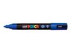 POSCA PC-5M - Marcador - permanente - azul - tinta pigmentada al agua - 1.8-2.5 mm - medio