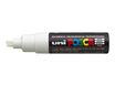 POSCA PC-8K - Marcador - blanco - tinta pigmentada al agua - 8 mm - amplio