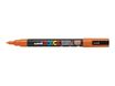 POSCA PC-3M - Marcador - permanente - naranja - tinta pigmentada al agua - 0.9-1.3 mm - fino