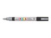 POSCA PC-3M - Marcador - permanente - plata - tinta pigmentada al agua - 0.9-1.3 mm - fino