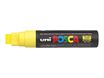 POSCA PC-17K - Marcador - permanente - para cristal, plástico, textil - amarillo - tinta pigmentada al agua - 15 mm - extraamplio