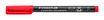 STAEDTLER Lumocolor 318 - Marcador - permanente - rojo - 0.6 mm - fino