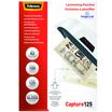 Fellowes Laminating Pouches Capture 125 micron - 125 micrones - paquete de 100 - glosario - transparente - A3 (297 x 420 mm) bolsas para laminación