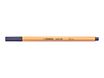 STABILO point 88 - Rotulador - azul noche - 0.4 mm - fino