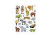 Apli Agipa thematic shaped - Adhesivo de decoración - jungle - 3 hojas - no permanente