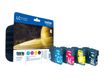 Brother LC1100 - Paquete de 4 - negro, amarillo, cián, magenta - original - blíster - cartucho de tinta - para Brother DCP-185, 385, 395, J715, MFC-490, 5490, 5890, 5895, 6890, 790, 795, 990, J615
