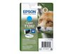 Epson T1282 - 3.5 ml - Tamaño M - cián - original - blíster - cartucho de tinta - para Stylus S22, SX130, SX230, SX235, SX430, SX435, SX438, SX440, SX445; Stylus Office BX305