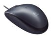 Logitech M90 - Ratón - diestro y zurdo - óptico - cableado - USB