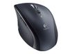 Logitech M705 - Ratón - diestro - laser - inalámbrico - 2.4 GHz - receptor inalámbrico USB - gris
