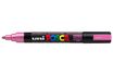 POSCA PC-5M - Marcador - permanente - rosa metálico - tinta pigmentada al agua - 1.8-2.5 mm - medio